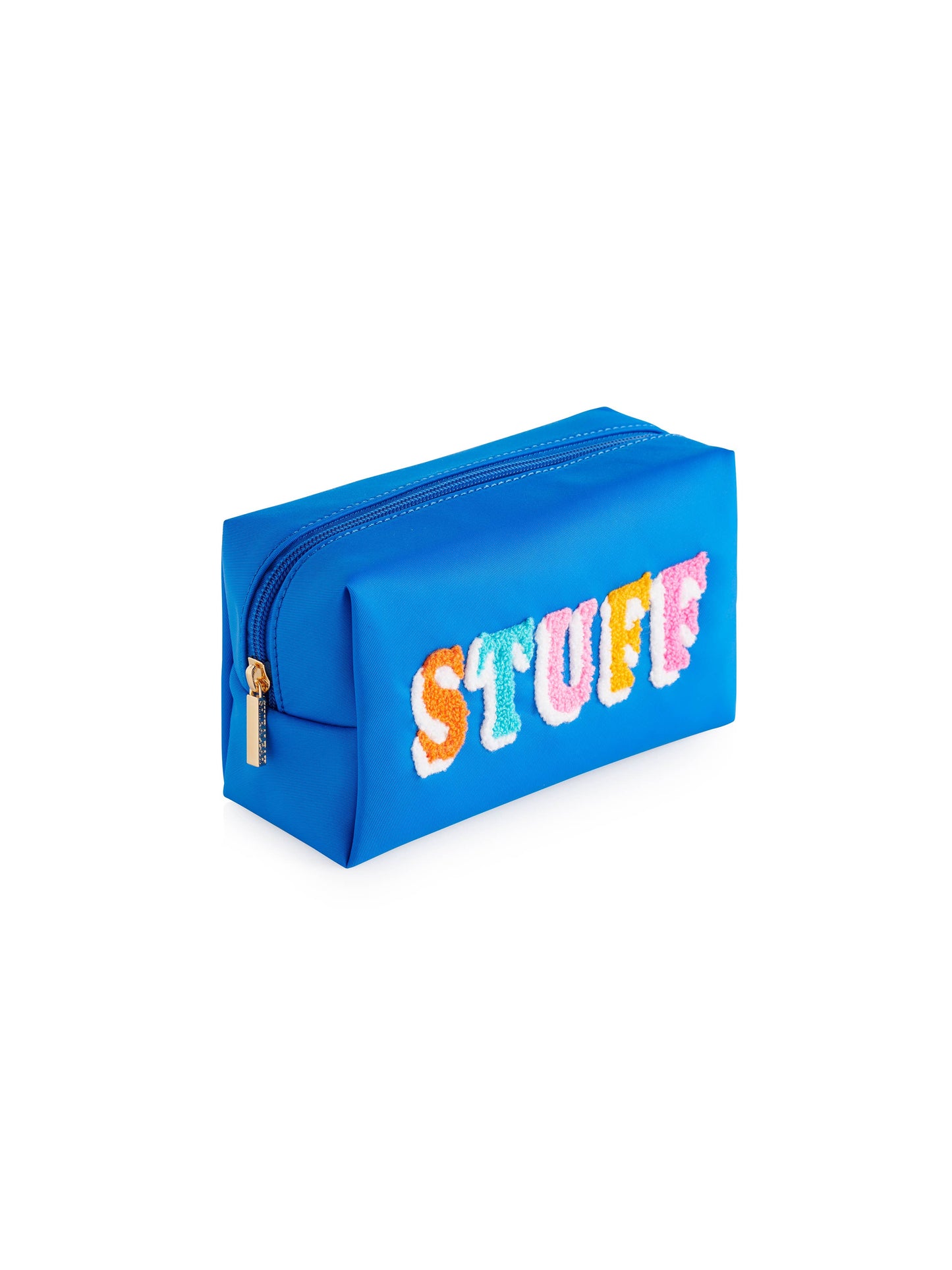 "STUFF" SMALL ZIP POUCH
