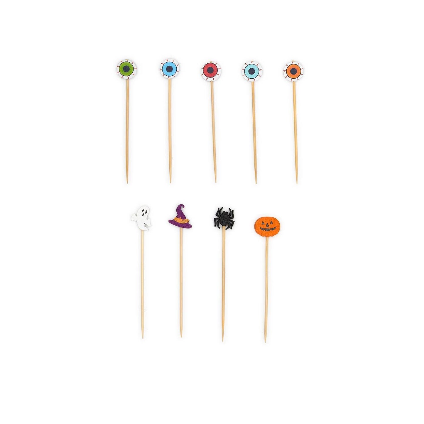 30 Pc Halloween Cocktail Picks in Gift Box