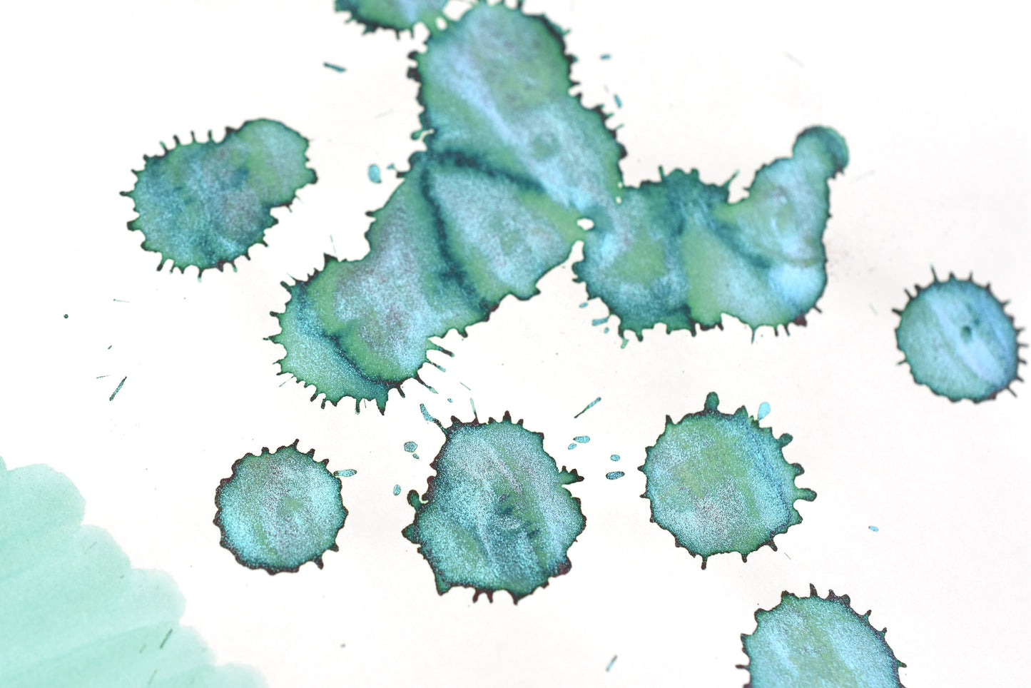 Diamine Black Edition - Chameleon - Mint Twist