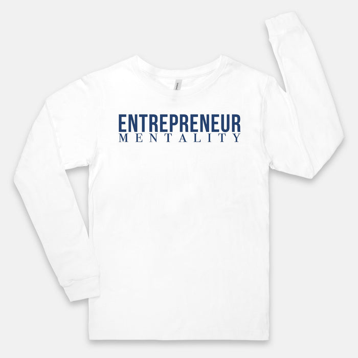 Embody entrepreneurial spirit with the Bella Canvas Unisex Jersey Long Sleeve Tee 3501 - Entrepreneur Mentality, from Designs On The Go. Elevate your style with a design that reflects your drive and ambition, showcasing your commitment to success effortlessly.
