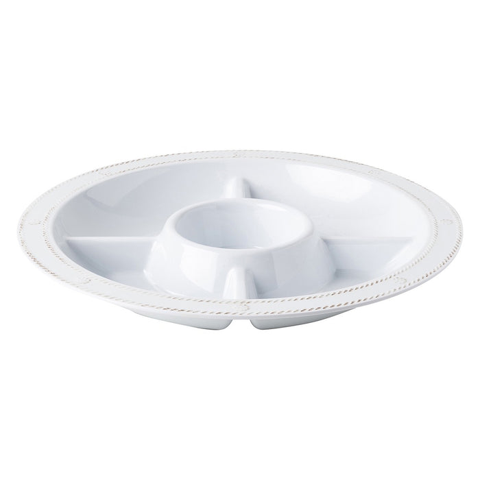 Berry & Thread Melamine 15" Crudite Sectioned Server