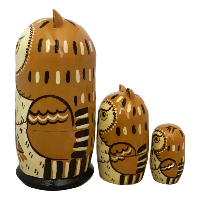 Owls stacking dolls