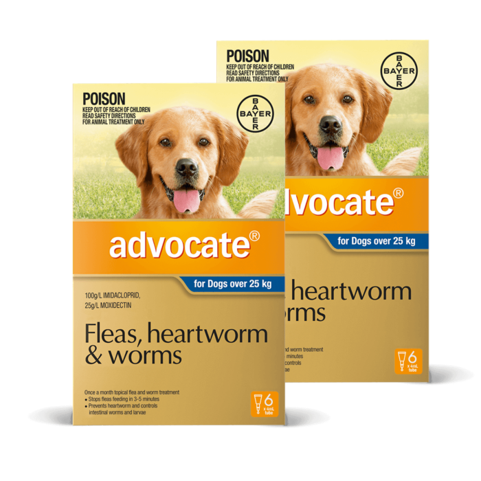 Advocate - For Dogs Over 25 Kg (Extra Large Dogs) Blue