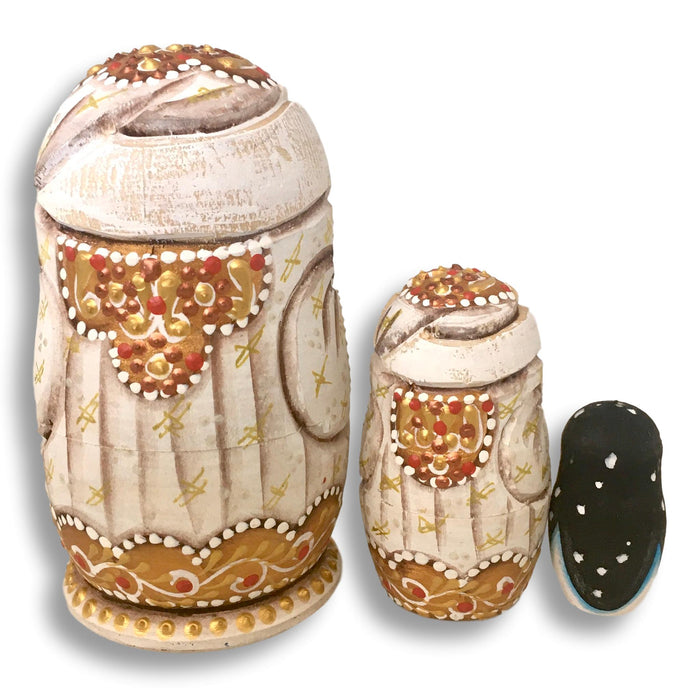 Santa matryoshka doll