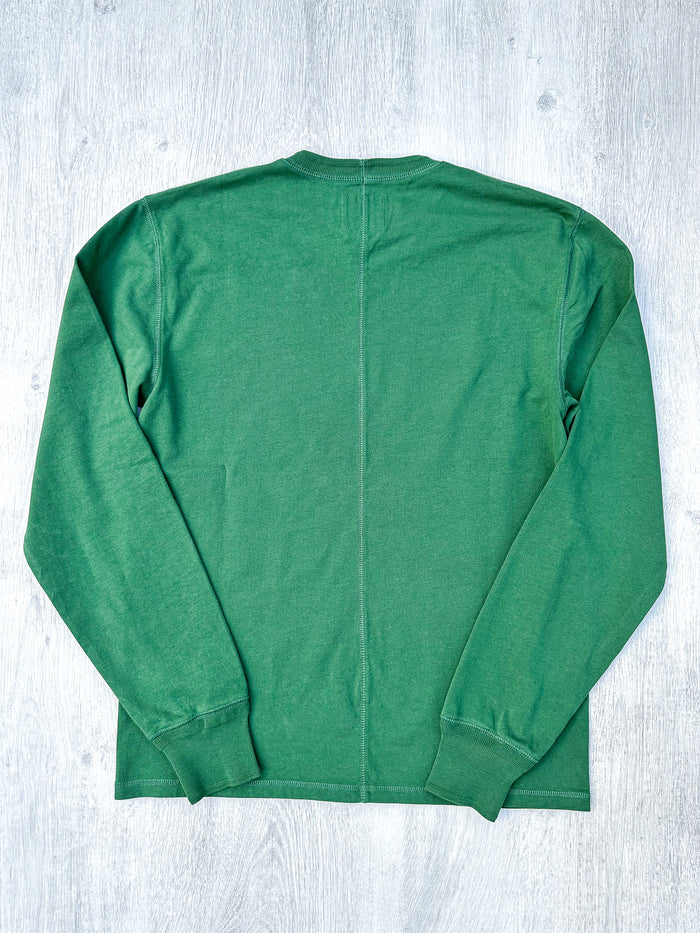 Drake's Dark Green Long Sleeve Hiking Tee Shirt - House Of Huntington