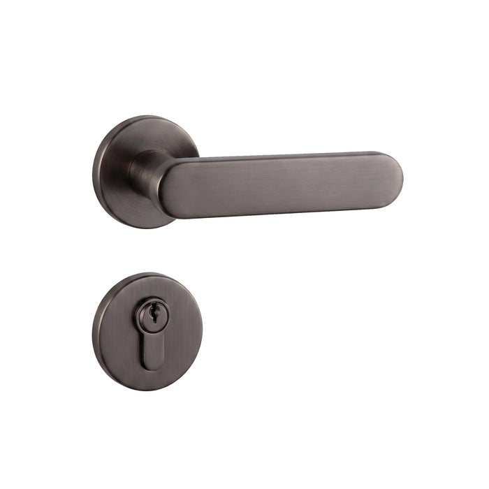 Elwood Solid Brass Lever Set