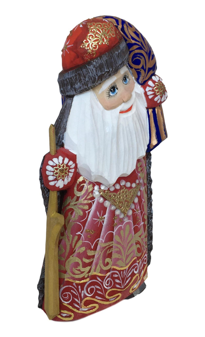 Red and gold Russian Ded Moroz