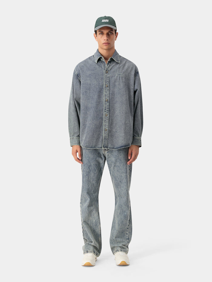 Light Wash Bootleg Jeans