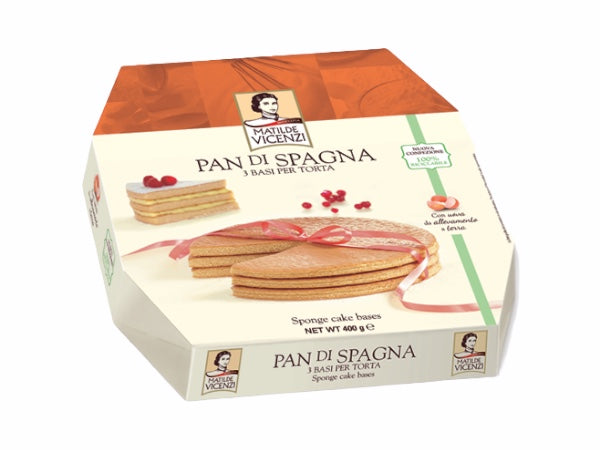 MATILDE VICENZI Puff pastry cake bases PAN DI SPAGNA 400g
