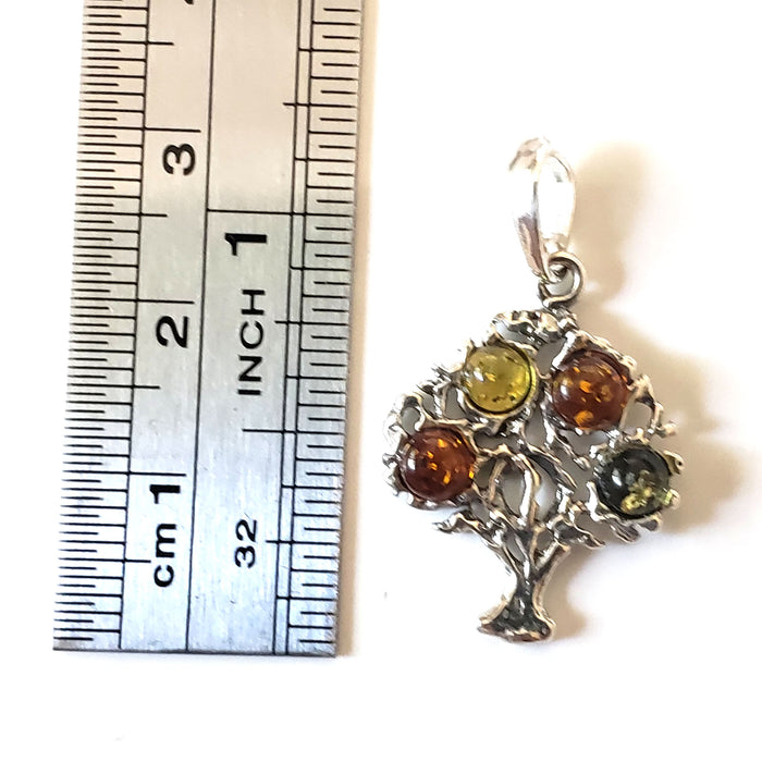 small tree necklace