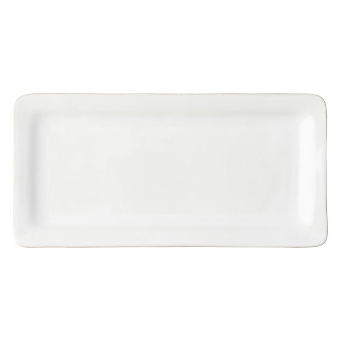 Puro Whitewash Rectangular Appetizer Platter