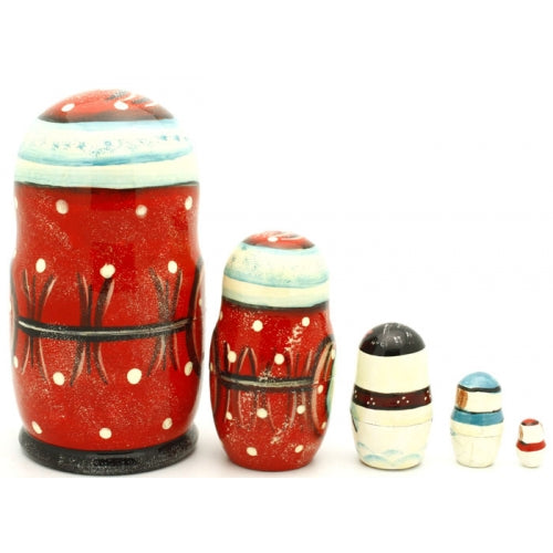 Santa and Snowman Matryoshka Set