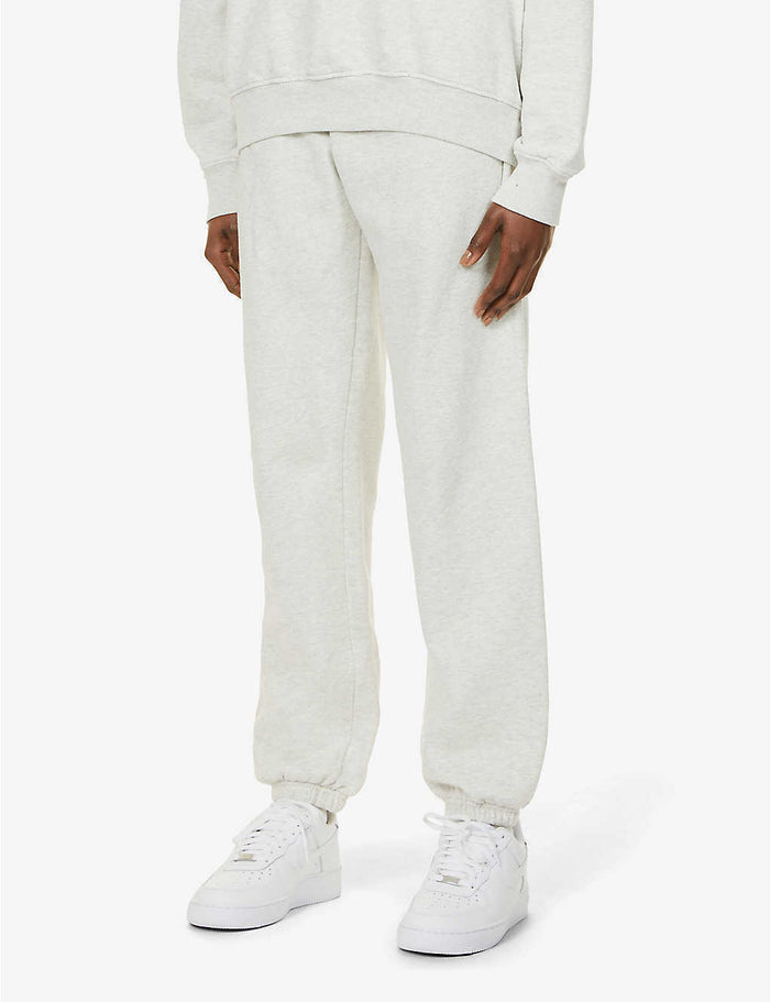 SPORTY & RICH Good Health Heather Grey Joggers - House Of Huntington