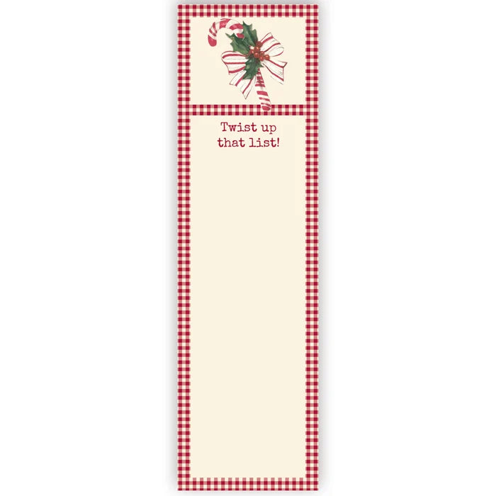 Twist Up That List List Pad
