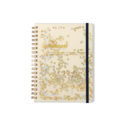 Delfonics Rollbahn Spiral Notebook - Pocket Memo Large - Glitter - Special Edition