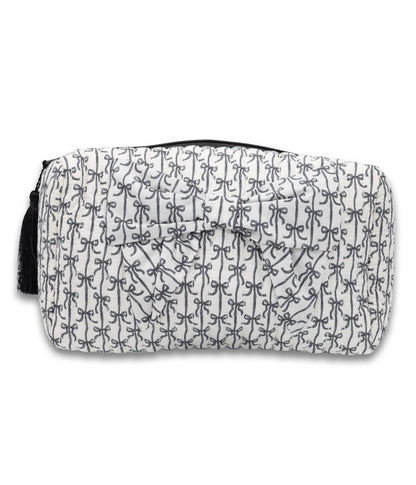 Bow make up bag