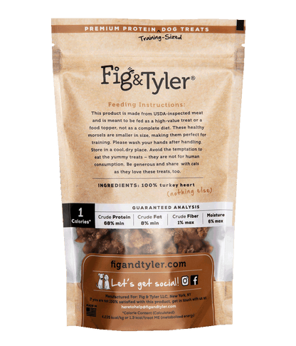 Fig & Tyler - Freeze-Dried Turkey Heart Morsels