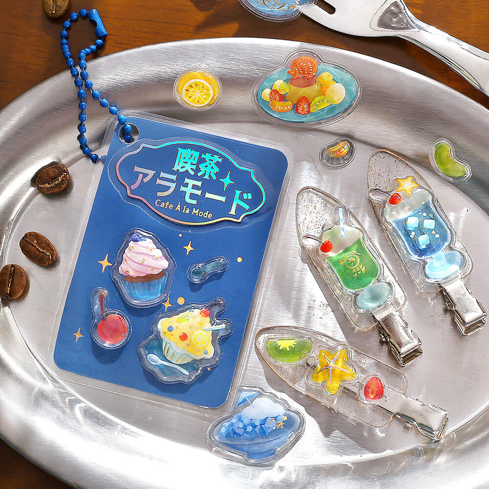 BGM 3D Sticker Sheet - Kyururun - Cafe a la Mode - Shell