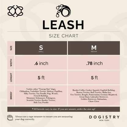 Dogistry™ - City Dog Leash - Dune