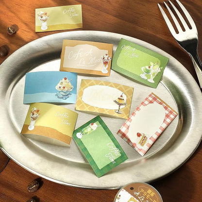 BGM Roll Sticker - Writable - Cafe A La Mode