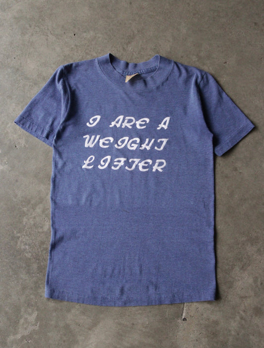1980S I ARE A WEIGHTLIFTER TEE