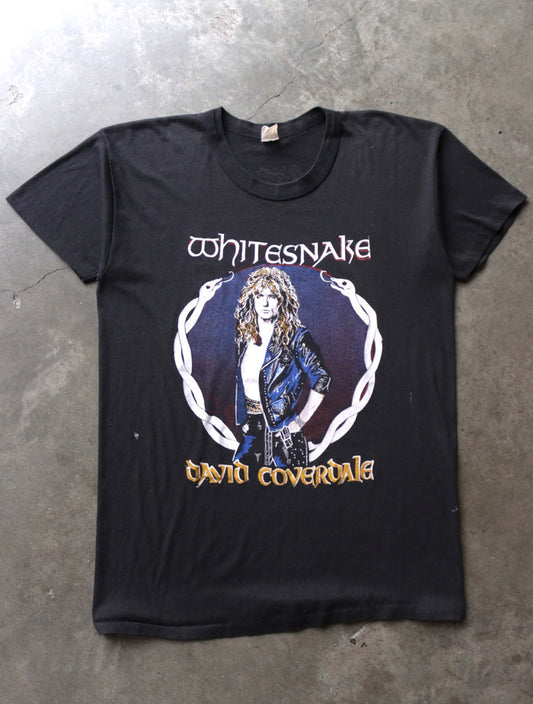 1980S WHITESNAKE FADED TEE