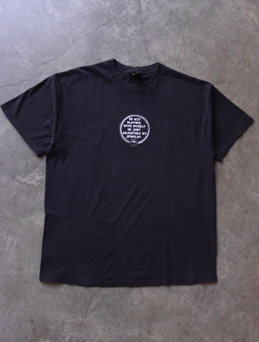 2000S NOT PLAYING WITH MYSELF TEE