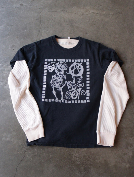 2000S BIG BOYS TEE + THERMAL SHIRT