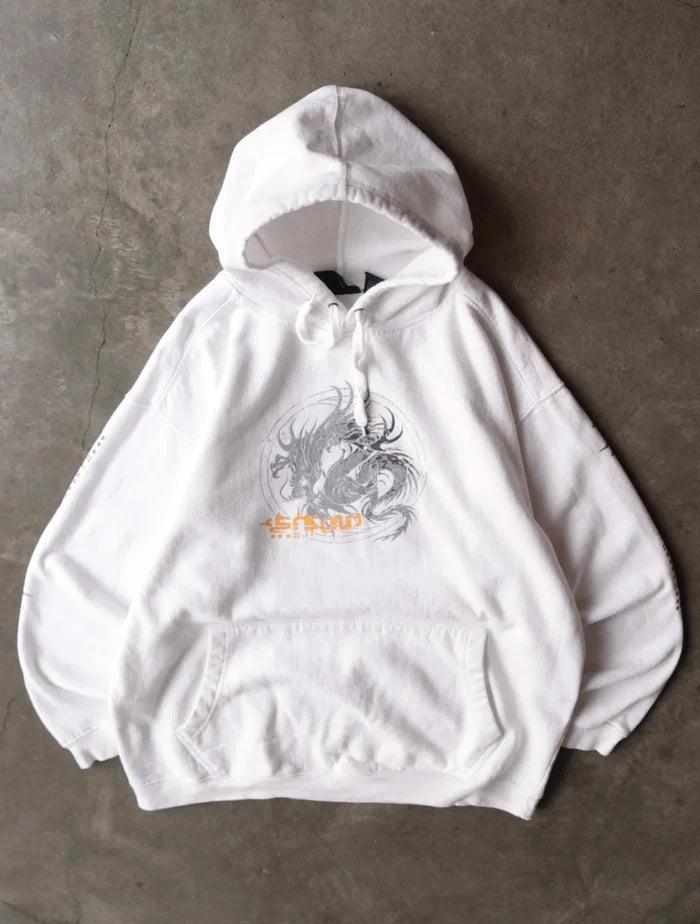 2000S DRAGO NHOODED SWEATSHIRT