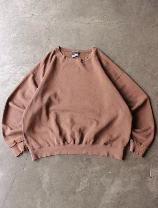 1990S BROWN SWEATSHIRT