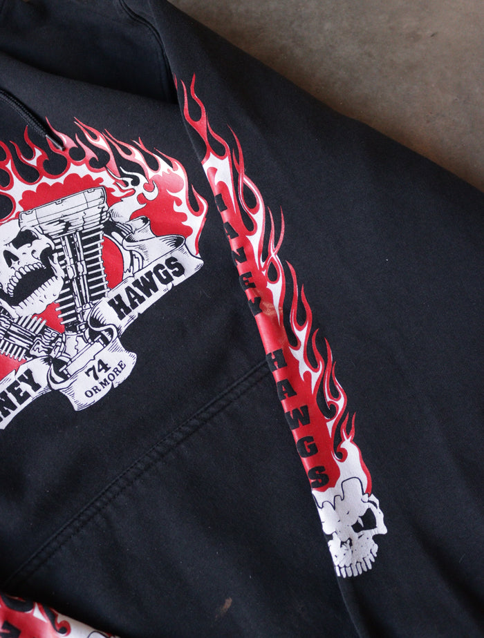 2000S HANEY HAWGS HOODED SWEATSHIRT