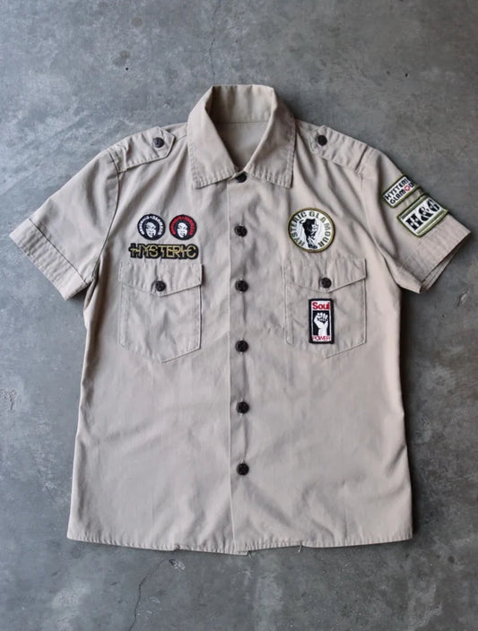 2000S HYSTERIC GLAMOUR BUTTON UP SHIRT