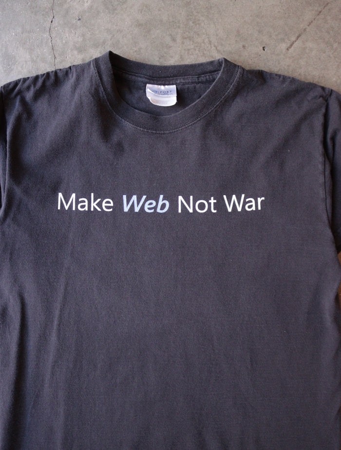 2000S WEB NOT WAR TEE