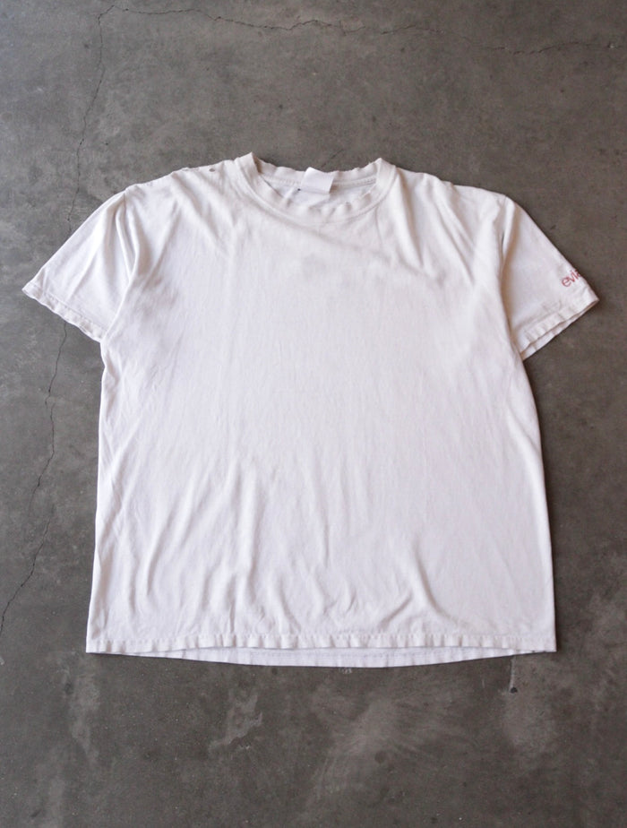 1990S WHITE PANORAMA  TEE