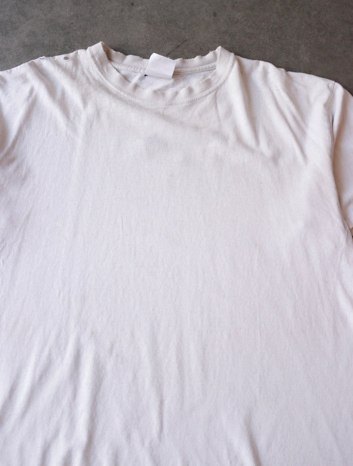 1990S WHITE PANORAMA  TEE