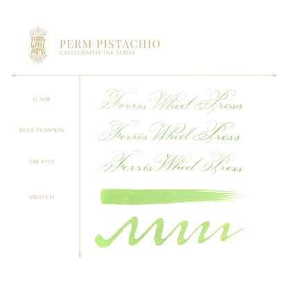 Ferris Wheel Press - Calligraphy Ink - Perm Pistachio