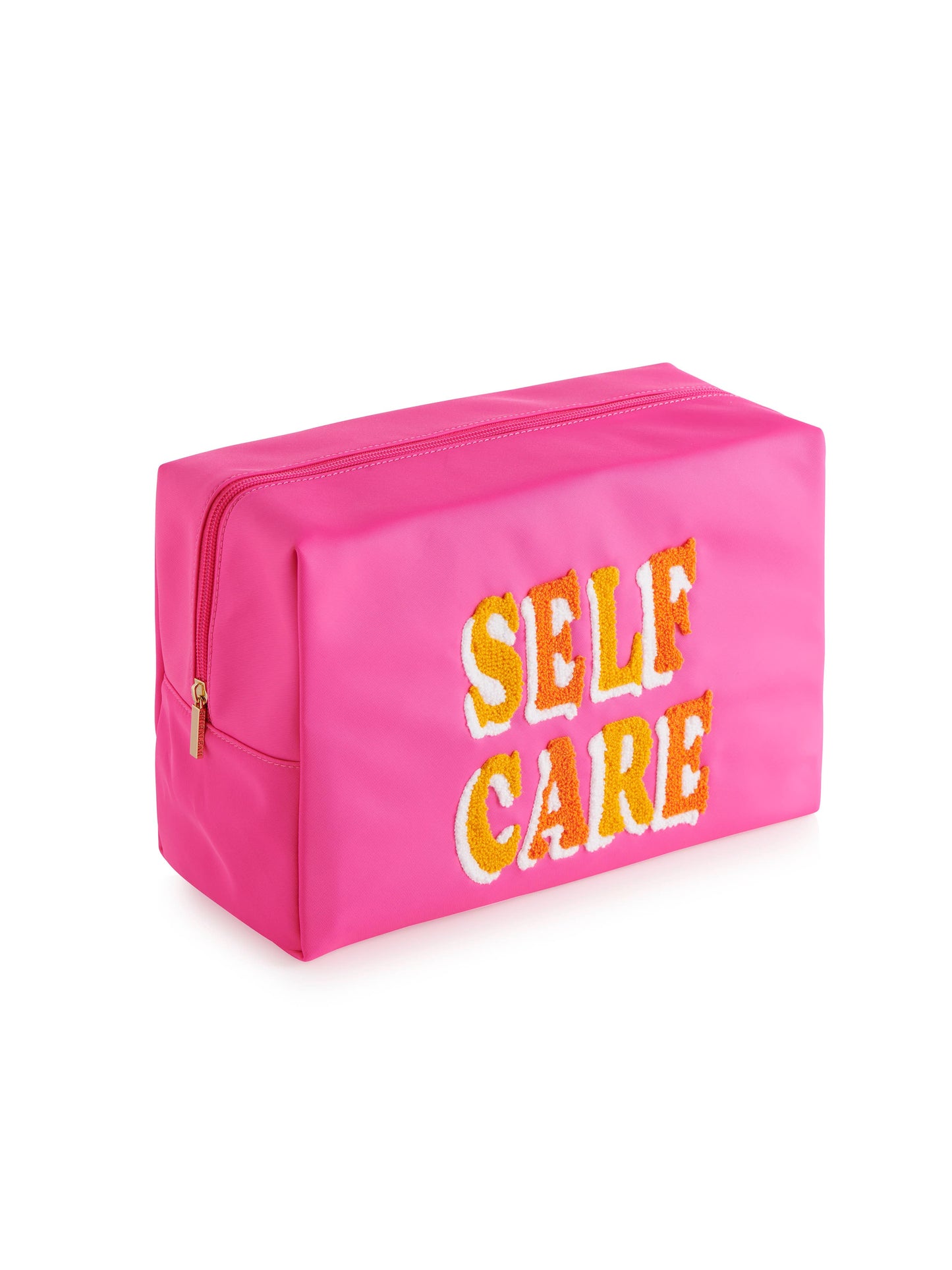 "SELF CARE" OVERSIZED ZIP POUCH