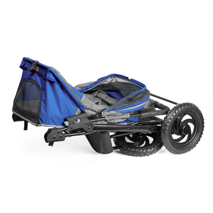 Dogline - TrailRunner Pet Stroller with 12" Mixed Terrain Rubber Tires