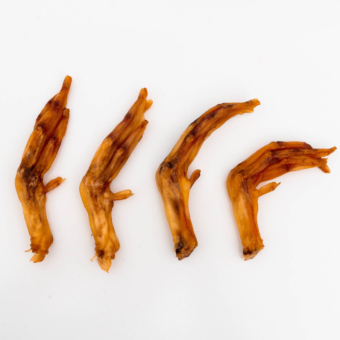 Jojo Modern Pets - Duck Feet Dog Treats - Single-Ingredient Chews (25/case)