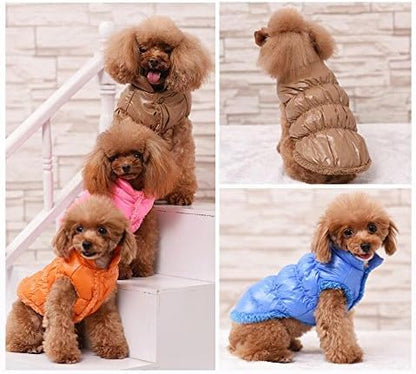 LEMON PET - Waterproof Coat Jacket for Dogs and Cats (Brown)