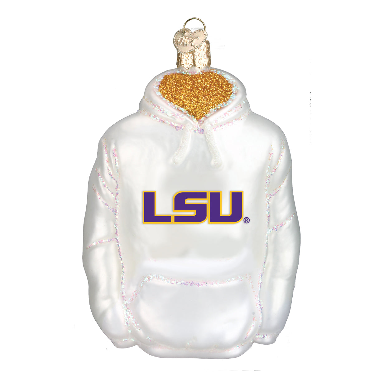 LSU  Hoodie Ornament