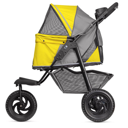 Dogline - TrailRunner Pet Stroller with 12" Mixed Terrain Rubber Tires