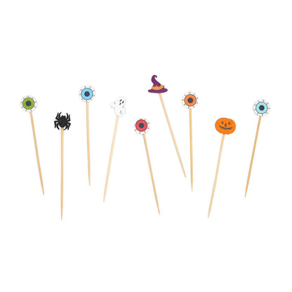 30 Pc Halloween Cocktail Picks in Gift Box
