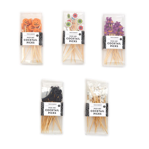 30 Pc Halloween Cocktail Picks in Gift Box