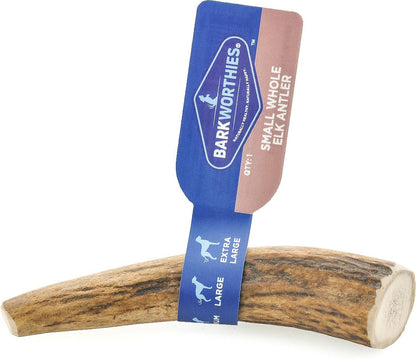Barkworthies Elk Antler Whole Small
