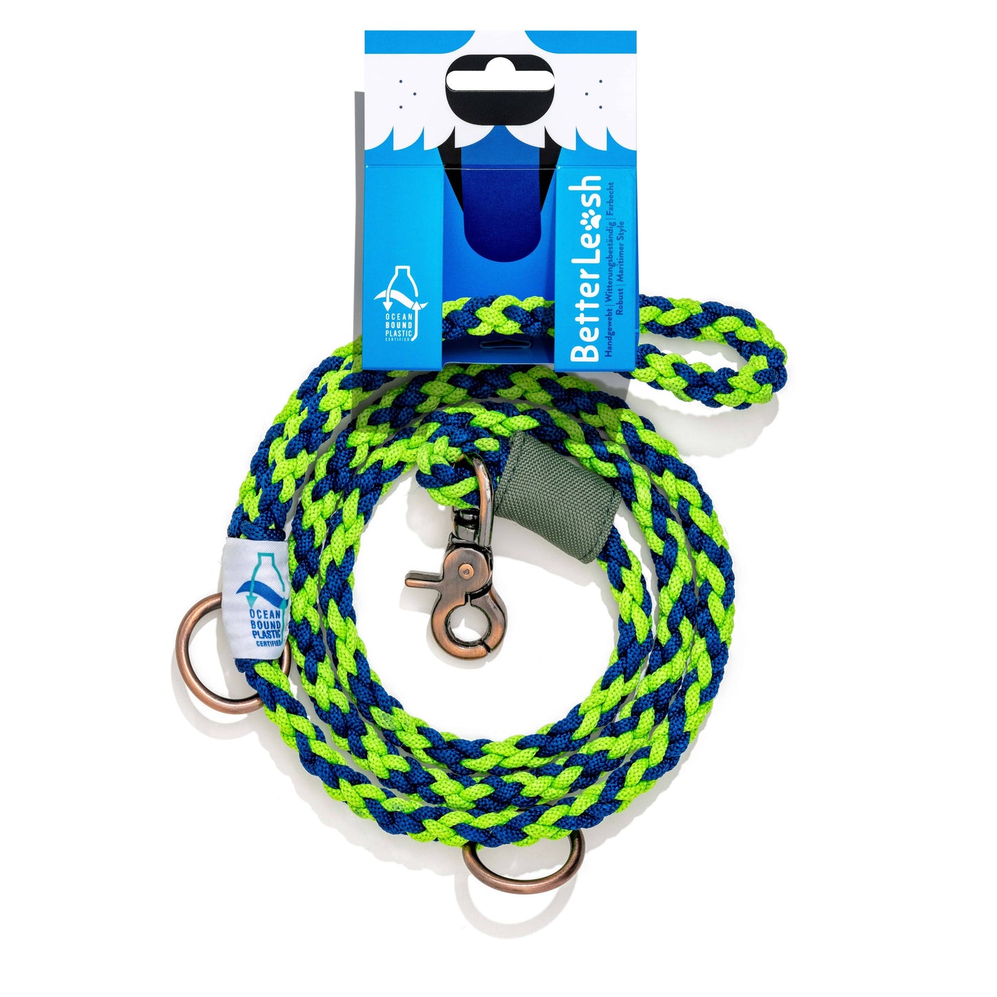 BetterBone - 100% Fairtrade Recycled Ocean Bound Plastic - BETTERLEASH
