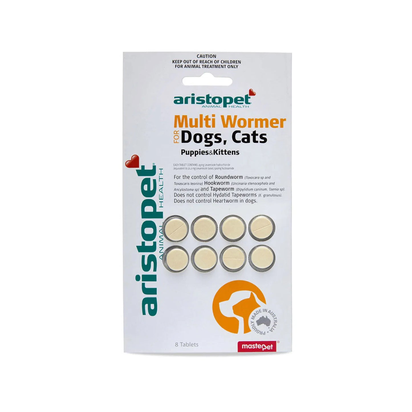 ARISTOPET - Multiwormer Tablets Dog and Cat