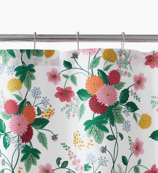 Percale Shower Curtain - Dahlia