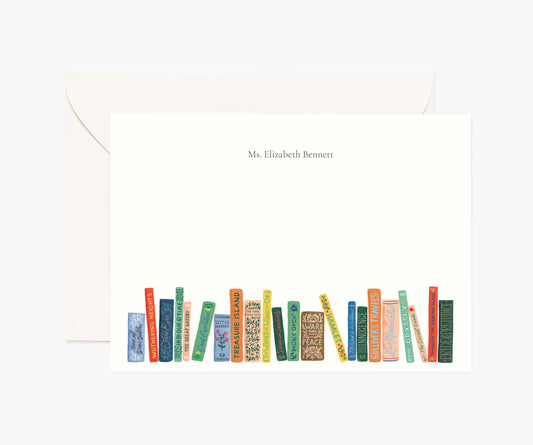 Everyday Personalized Stationery  - Book Club