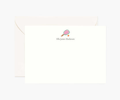 Activities Personalized Stationery  - Pickleball